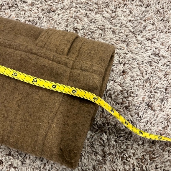 Gap Wool Blend Tan Duffle Coat with Toggle Buttons-UNLINED - Picture 6 of 8